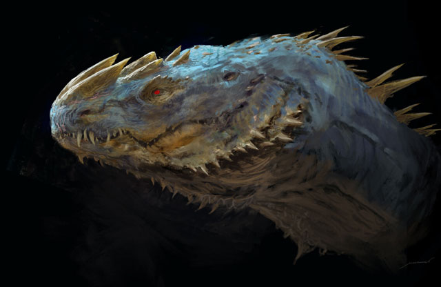 Thortri, dragonne d'âge ancien