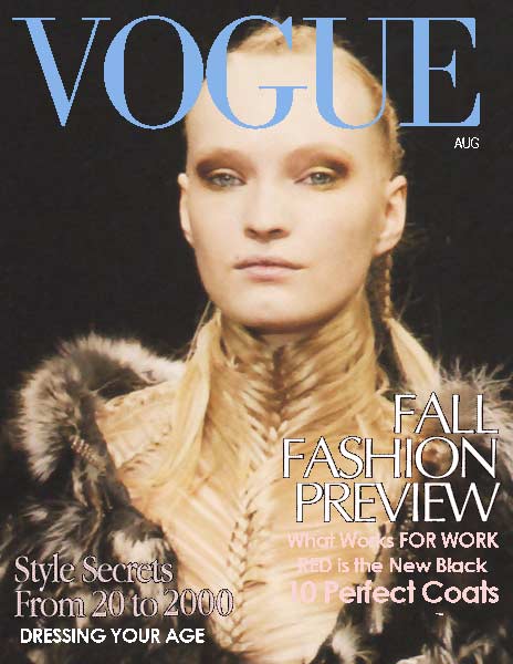 Edition de Vogue Xitragupten Août 1985