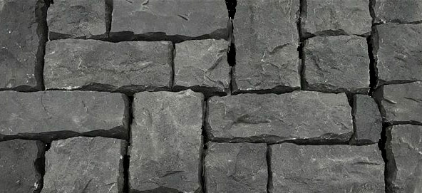 Briques de basalte du niveau 46