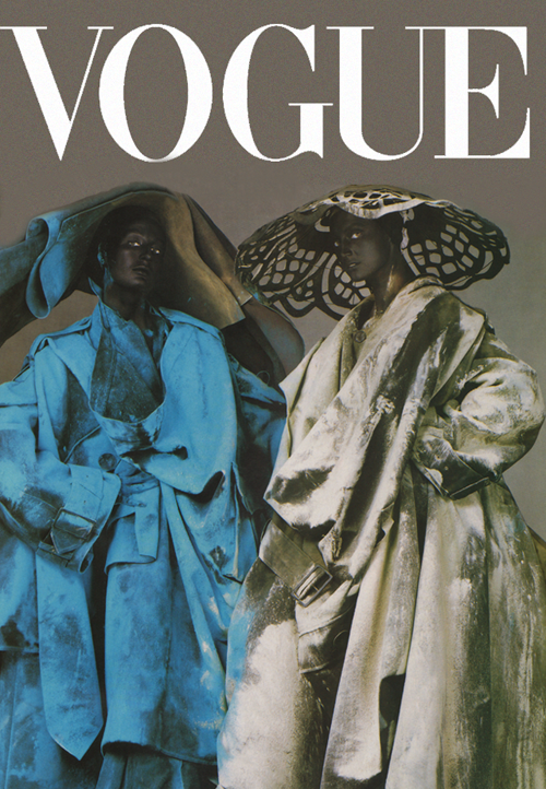 Couverture du Vogue de Mai 1956 edition spéciale Drow avec Dhuunyl Alakeyl et Haal Zaaramgath