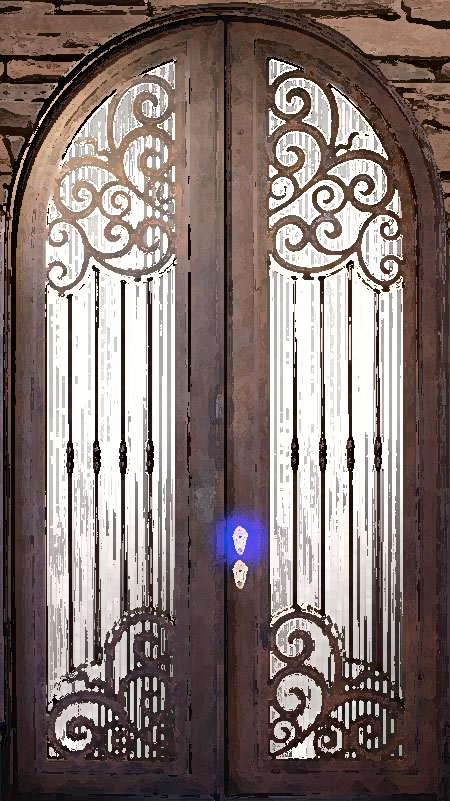 Détection de pièges : une des deux serrures de cette porte est piégée Détection de pièges : une des deux serrures de cette porte est piégée