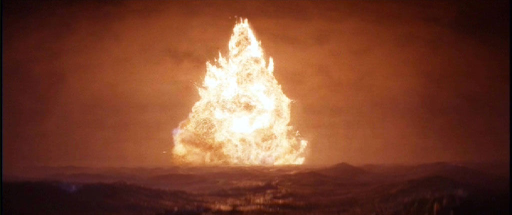 Gigantesque élémentaire de feu en approche Gigantesque élémentaire de feu en approche