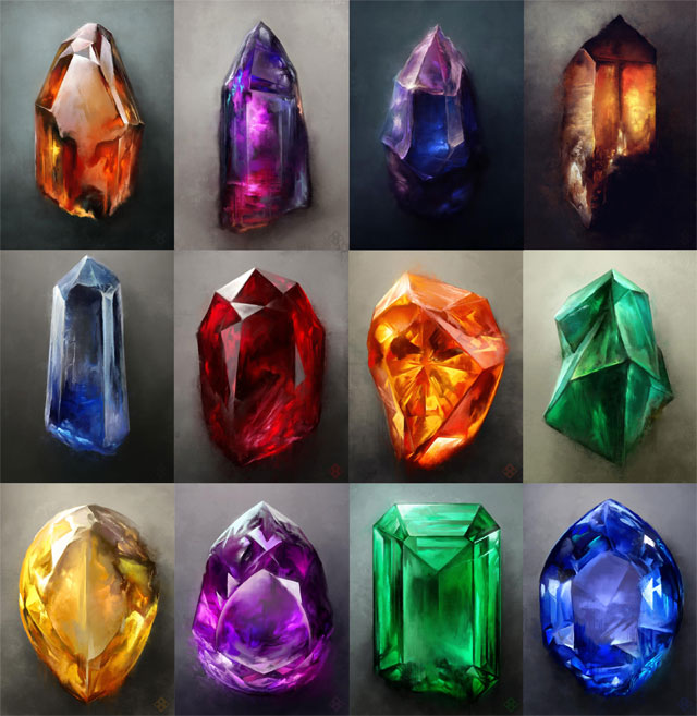 Compétences de gemmologie