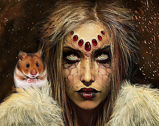 Les Hamsters sont les seuls mammifère qui n'ont pas peur des nécromanciens Hamsters et necro