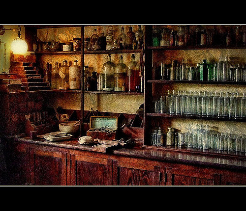 Petit laboratoire pour potions