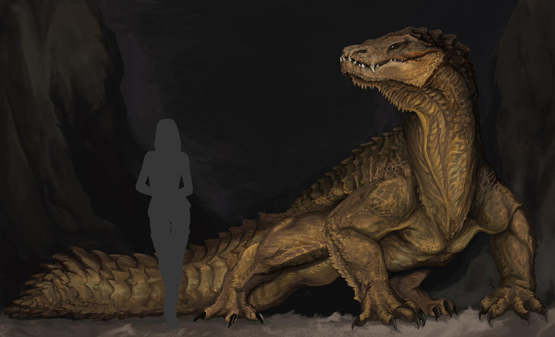 Lézard Minotaure / Monitor géant