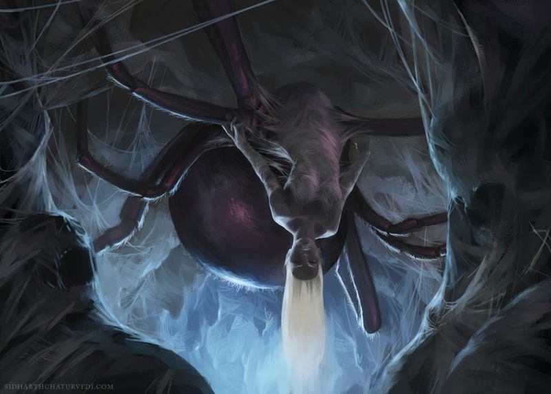 Lolth sous sa forme de Drider