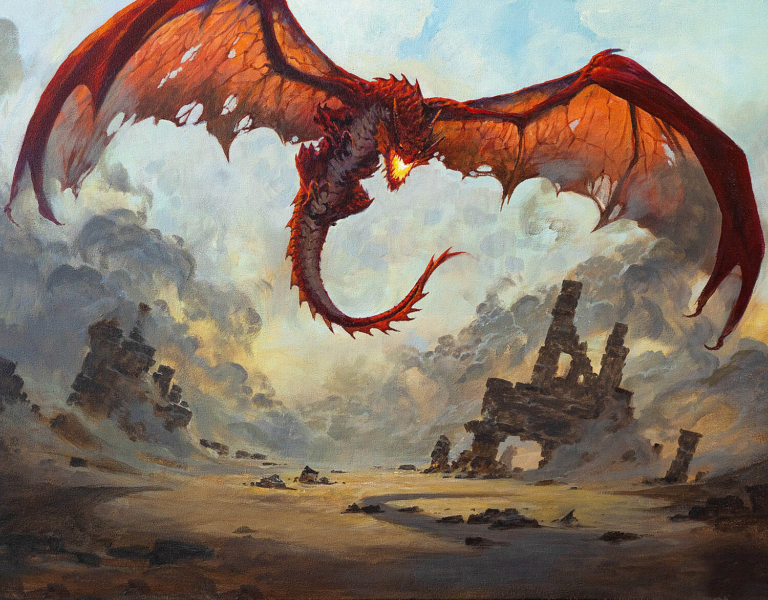 Dragon rouge