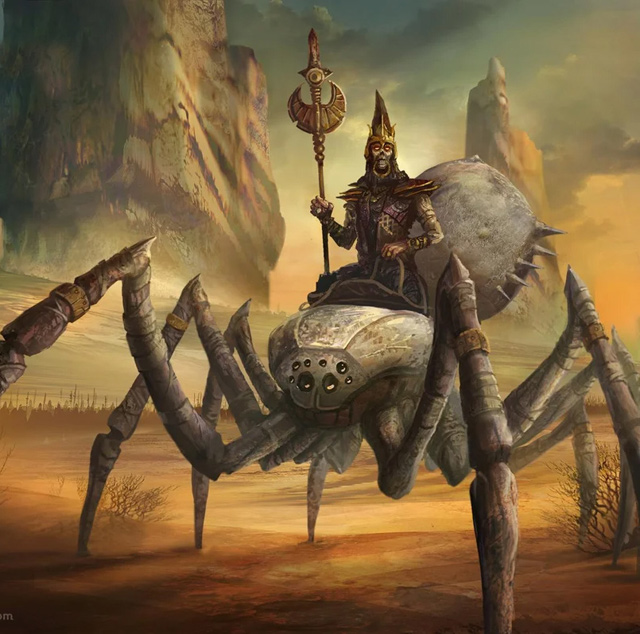 Araignée géante comme monture Araignée géante comme monture