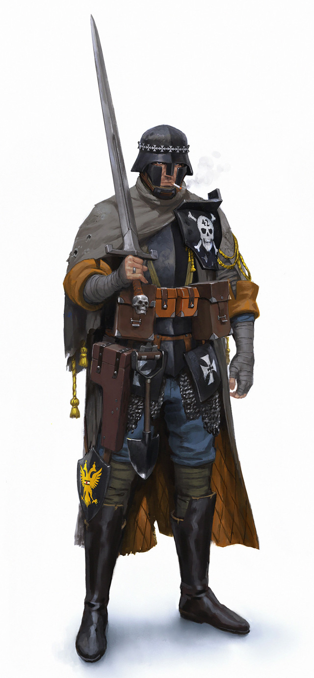 Nouveau personnage de guerrier