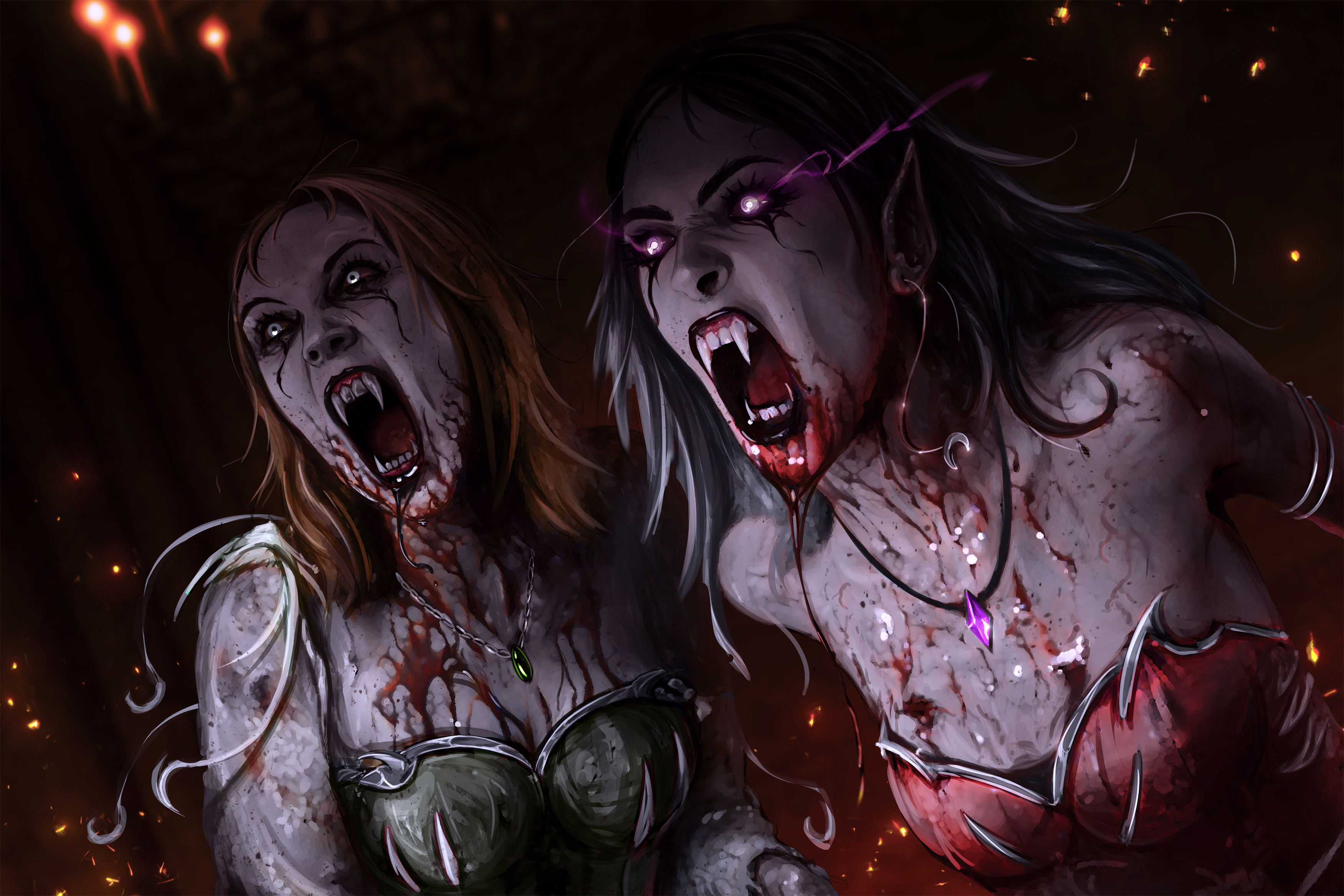 Femmes vampires a l'attaque Femmes vampires à l'attaque