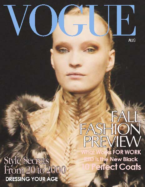 Edition de Vogue Xitragipten Août 1985 Edition de Vogue Xitragupten Août 1985