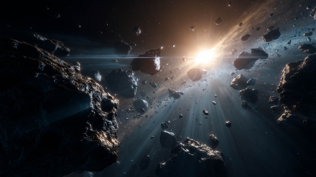 Chaîne d'astéroïdes