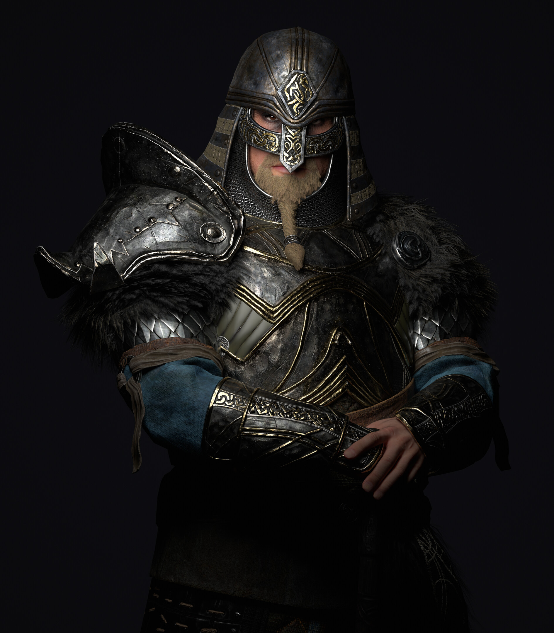 Armure de facture naine