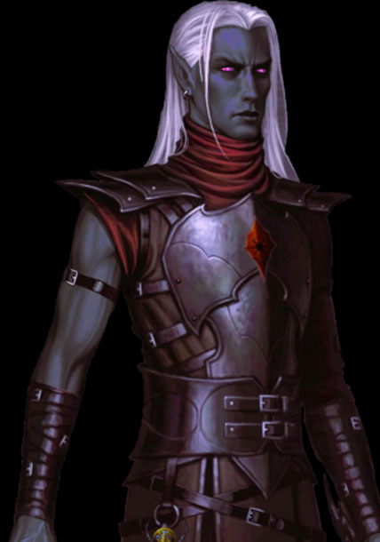 Kimmuriel - Homme Elfe Noir - Infiltrateur/Moine de Lolth